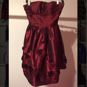 Burgundy cocktail/formal dress